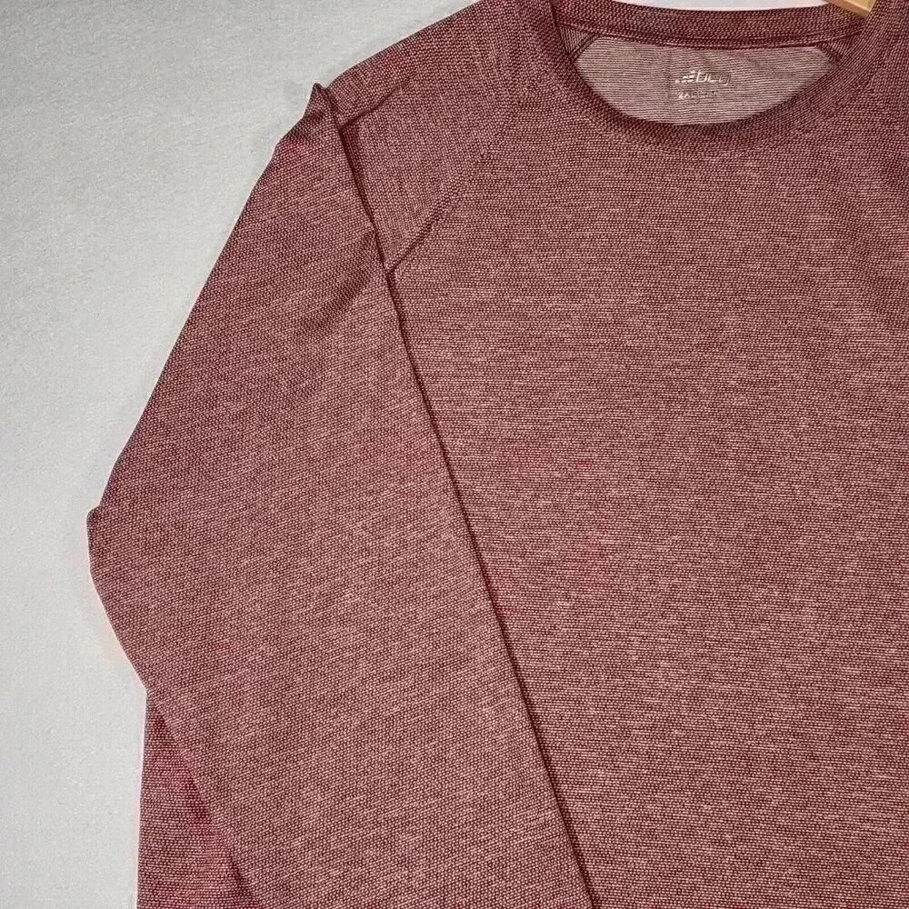 BCG Men's Long Sleeve Shirt 2XL Lightweight 100% Polyester RN#098223 Activewear - Picture 5 of 16